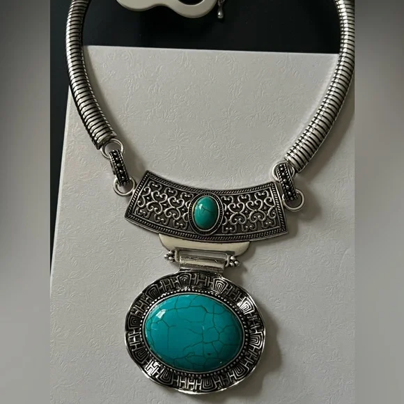 Southwestern Necklace Made in Quartzite, AZ. Never Worn! NWOT! - Picture 1 of 2